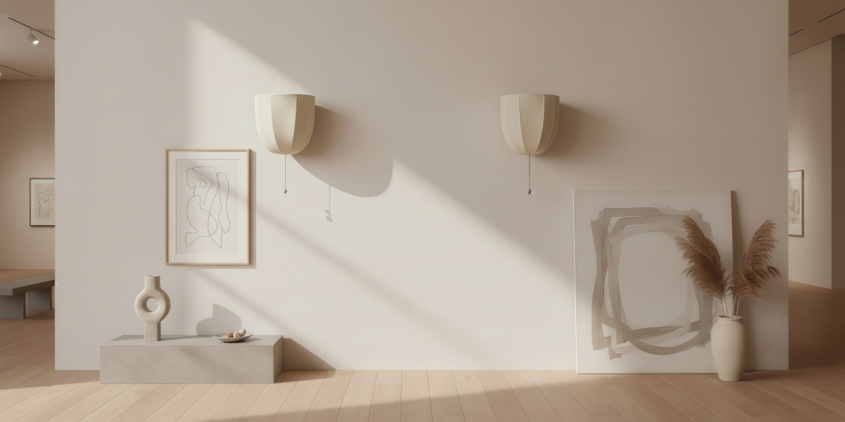 Fablune wall lamps shown as a coordinated pair