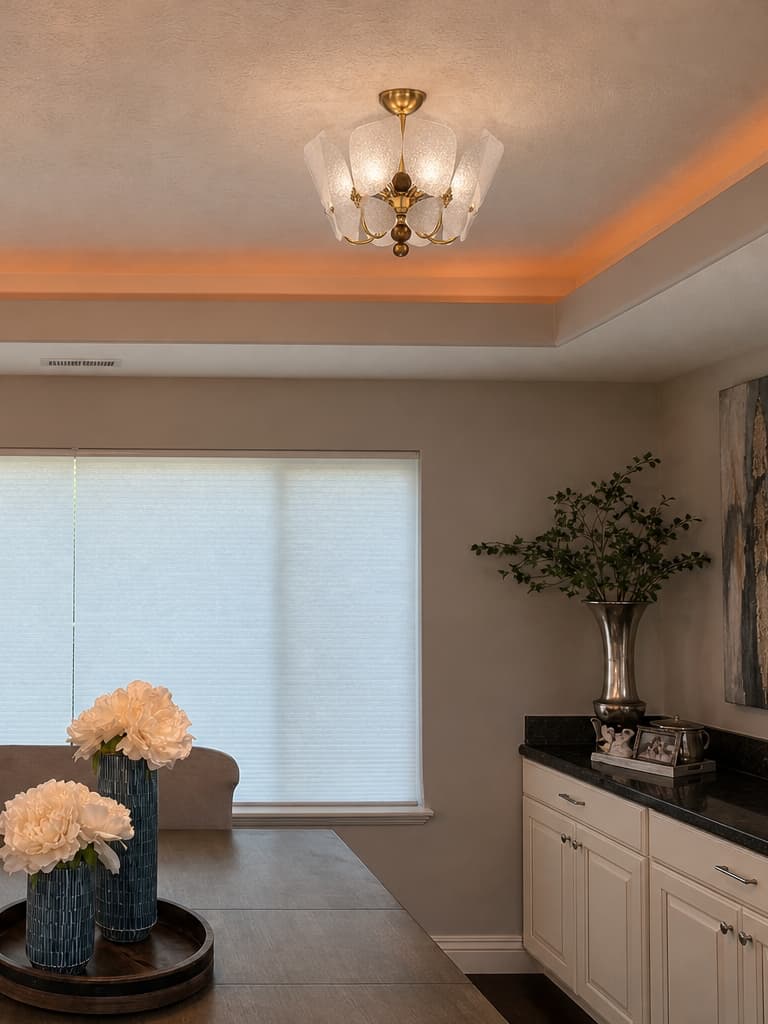 Lucenda lighting inspiration in a closet room