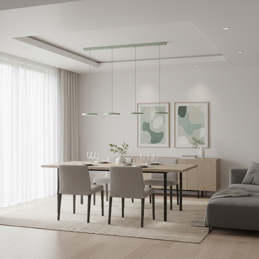 Feranox pendant light in a dining area