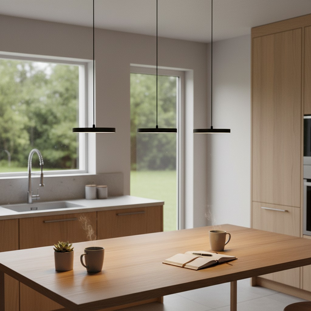 Feranox pendant light in a kitchen