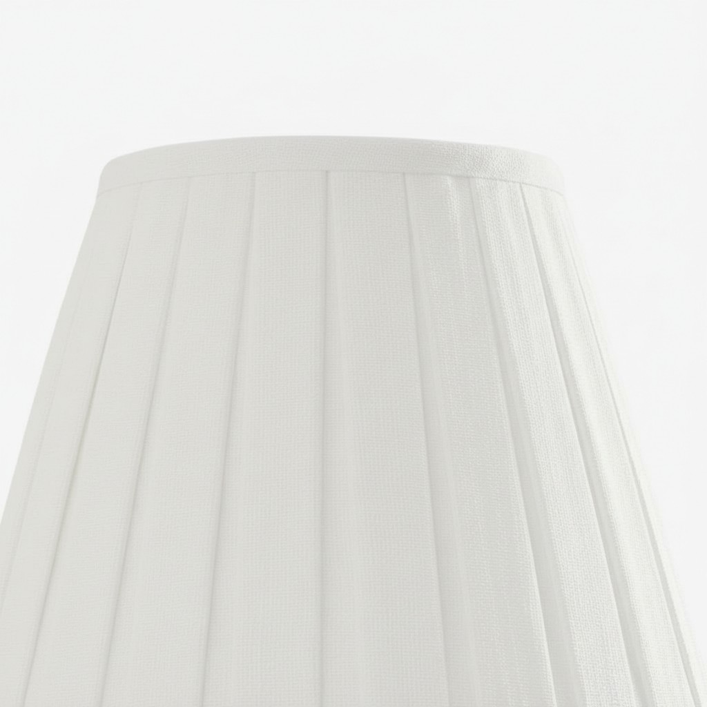 Luvora lampshade pleated detail