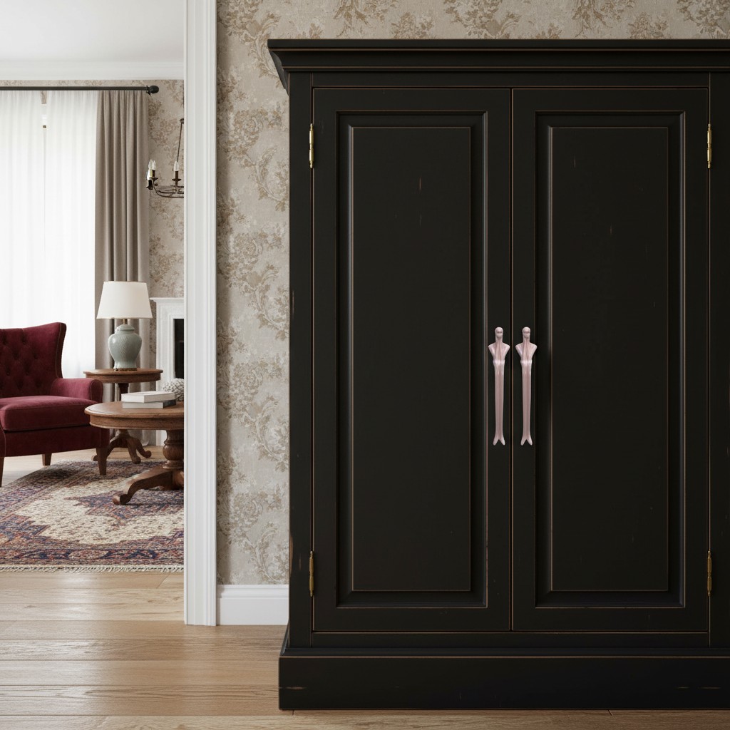 Verlitho cabinet pulls on wardrobe doors
