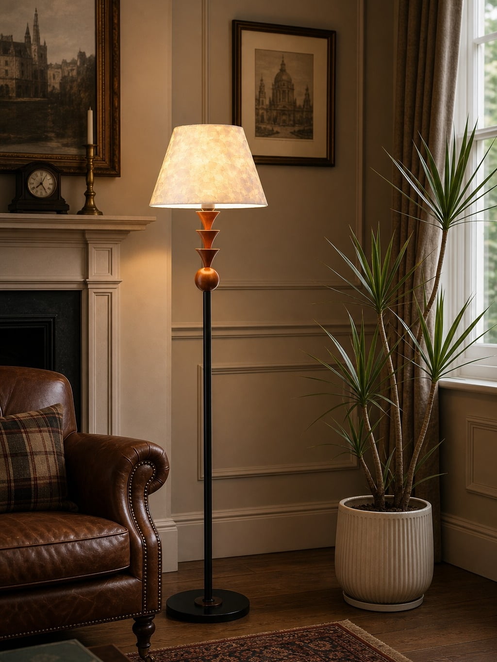 Micahell lighting in a real home setting