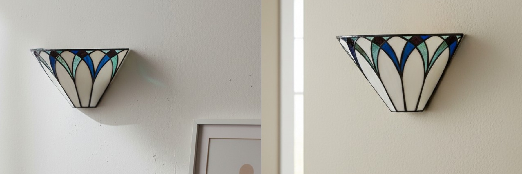 Customer-style image of TF Allanton wall lamp