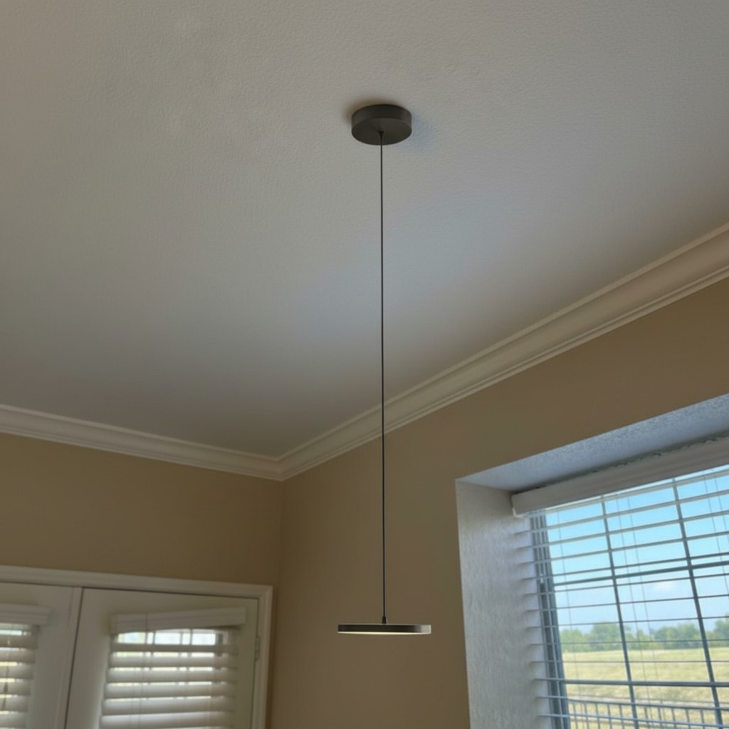 Customer installation of Feranox pendant light