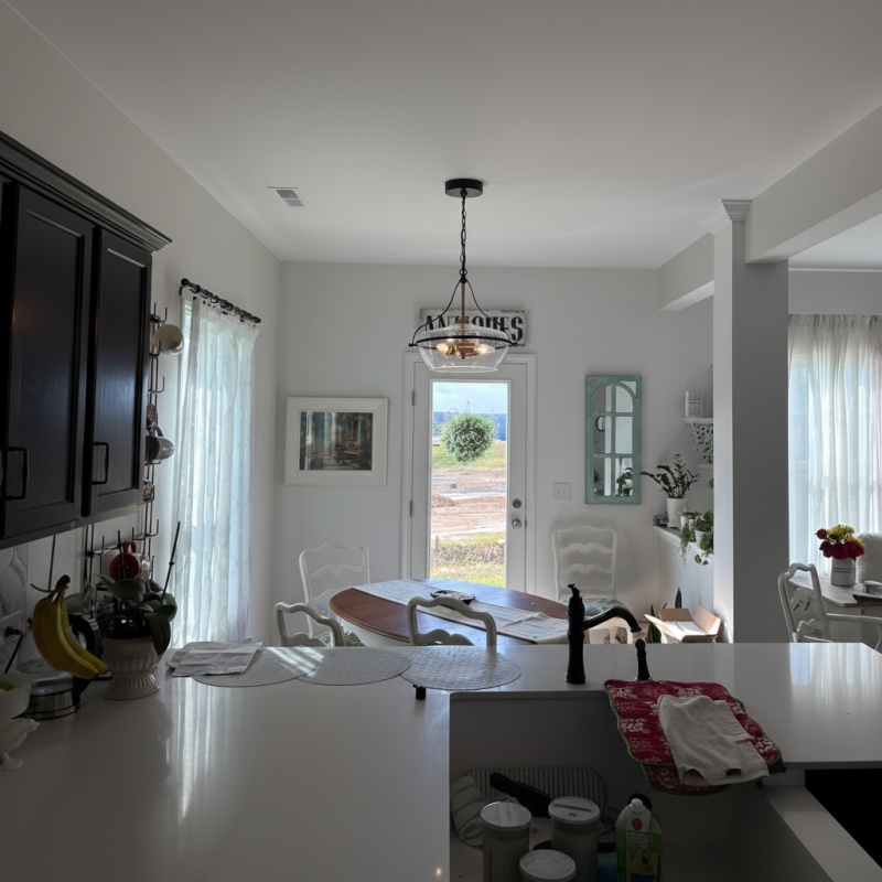 Customer home view with Lirra pendant light