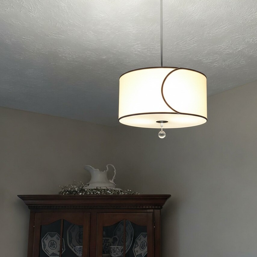 Customer photo of Roven pendant light installed over cabinet area