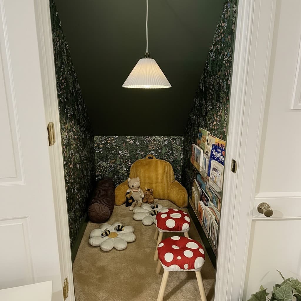 Customer small room with Blossine pendant light
