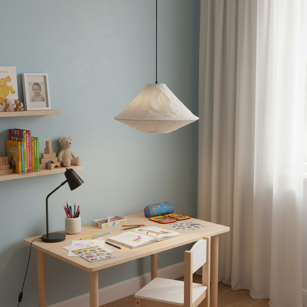 Zalen pendant light above a desk