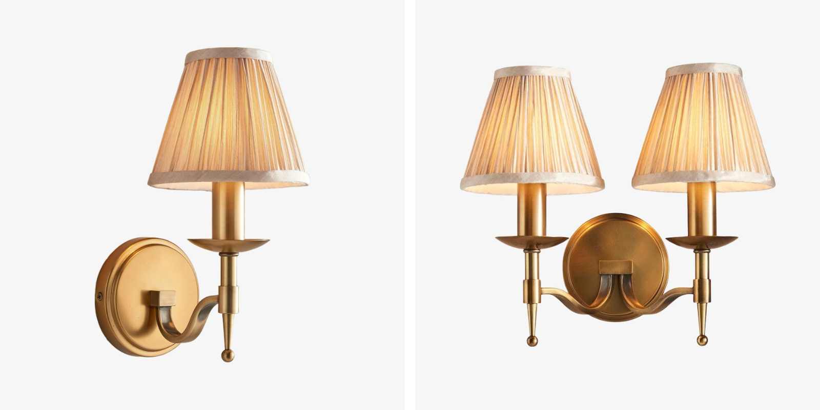 Tela single and double wall light options