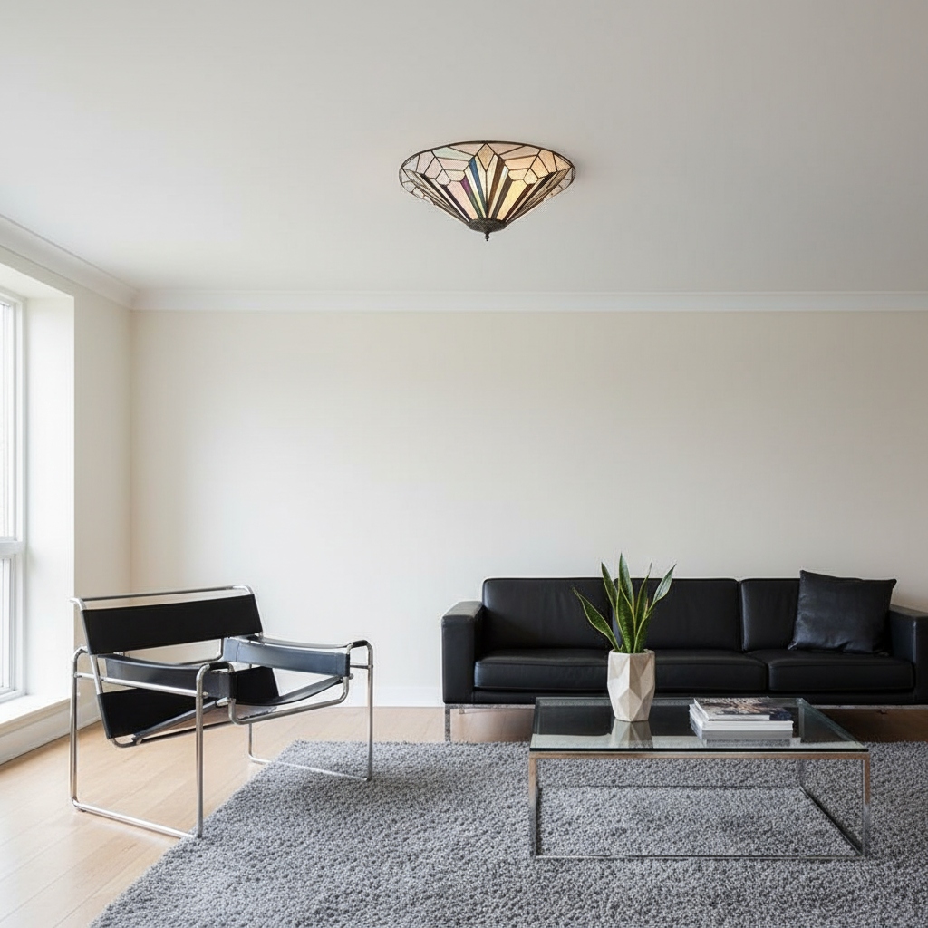 Customer interior with TiffStar ceiling light