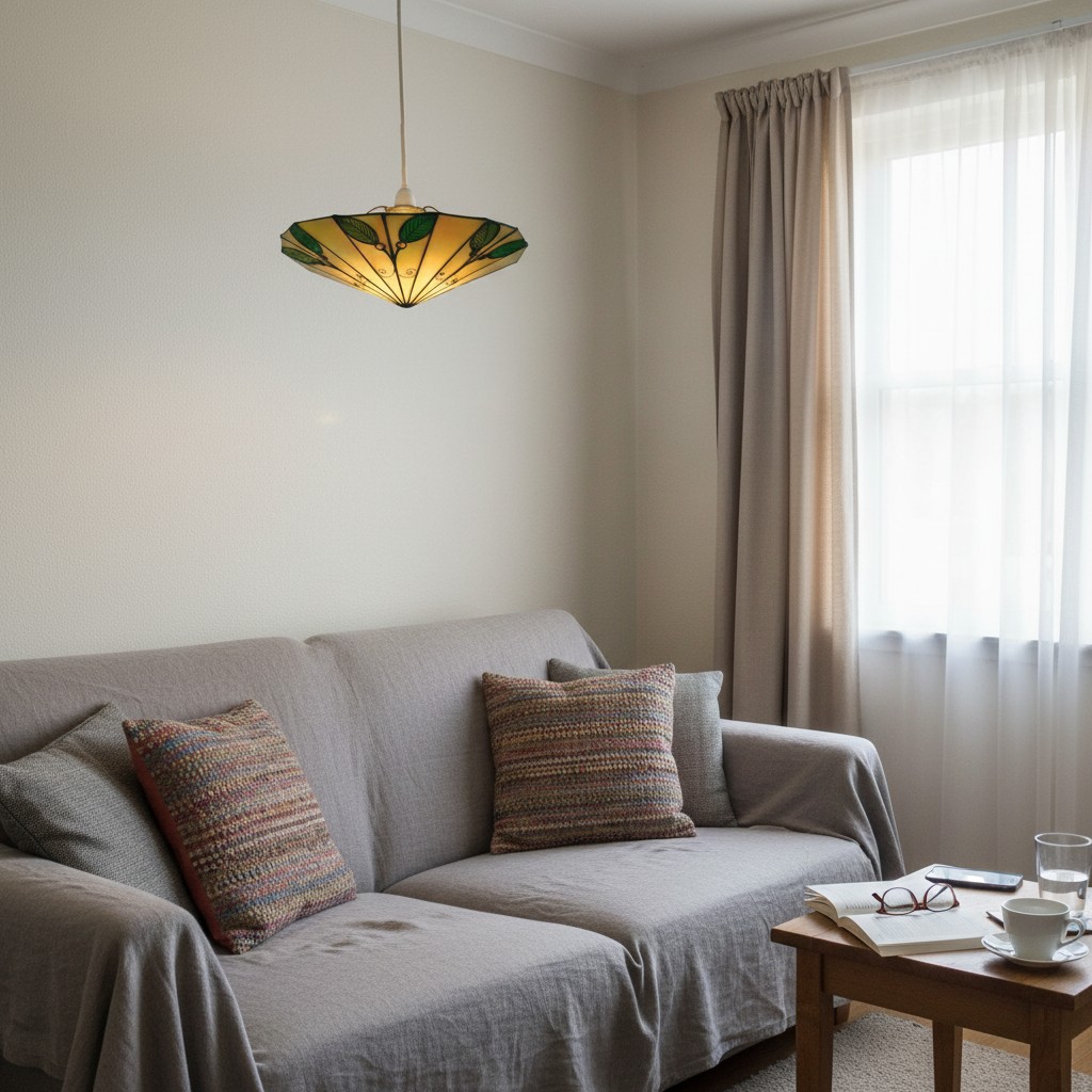Customer seating room with TF Harken pendant light