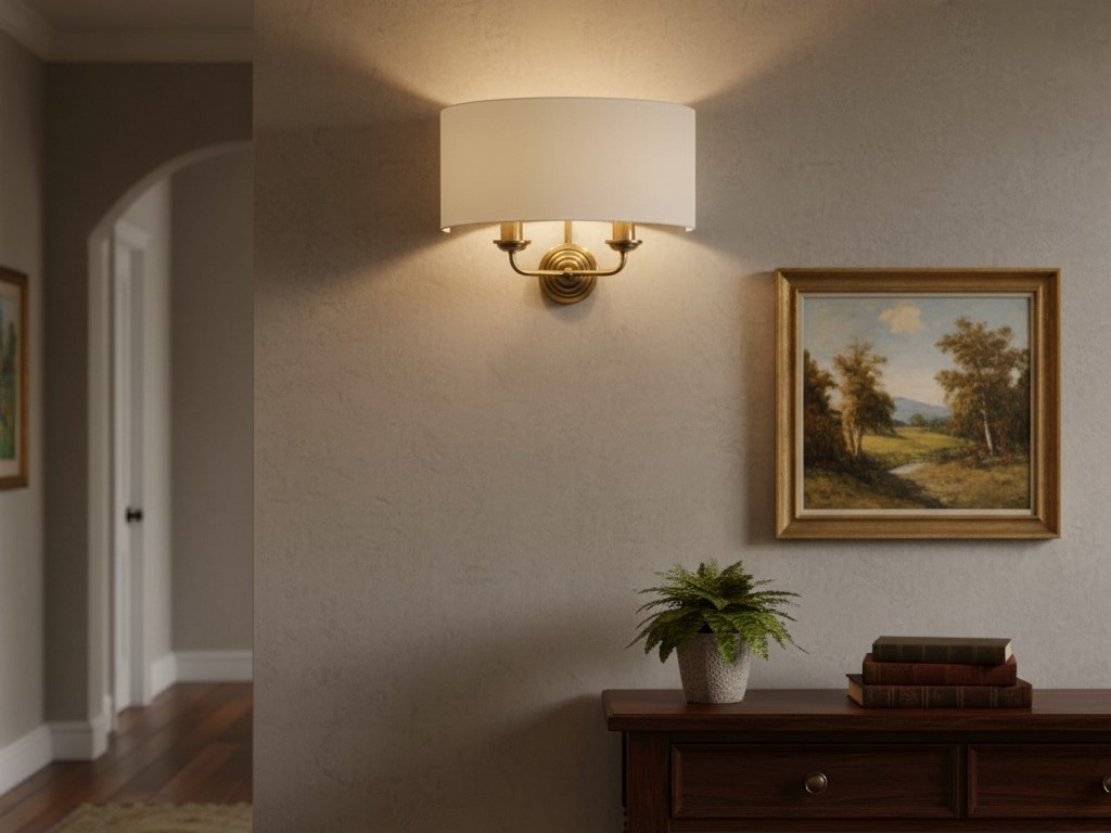 Tela wall sconce room scene