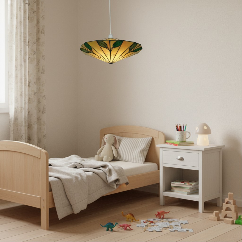 Customer bedroom with TF Harken pendant light