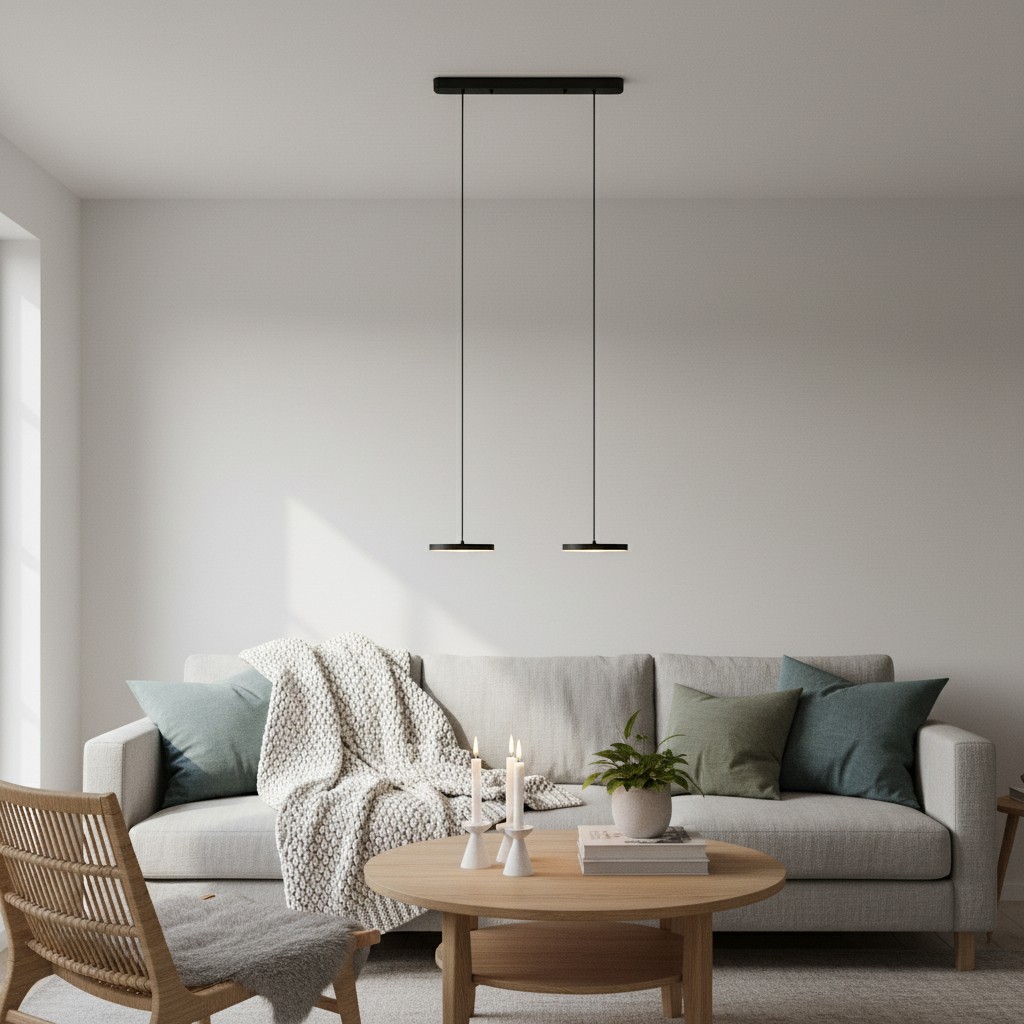 Feranox pendant light in a living room