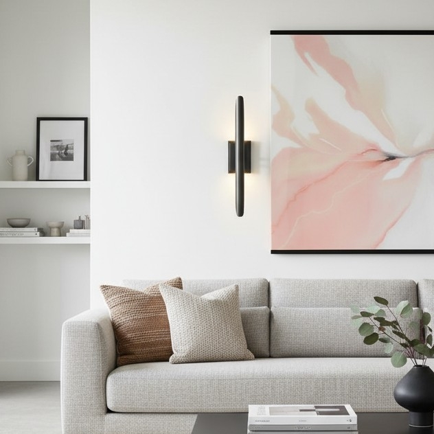Aplique de pared Modo en una sala de estar