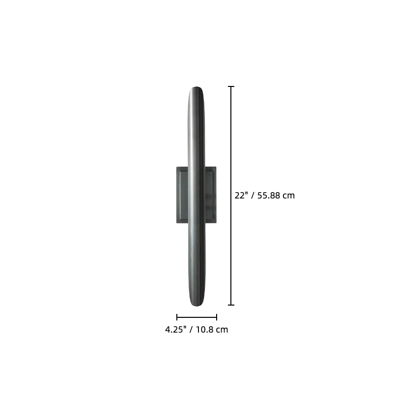 Dimensiones del aplique de pared Modo