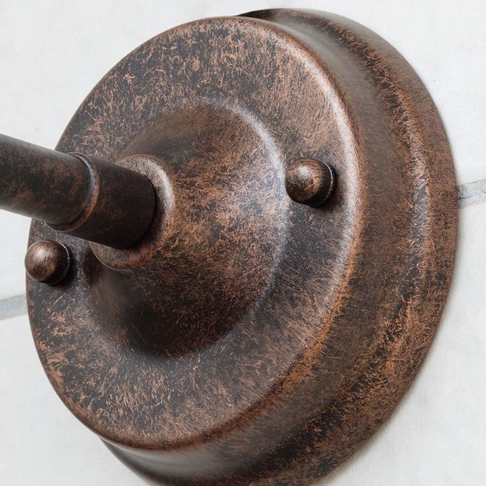 Vintage rust wall plate detail