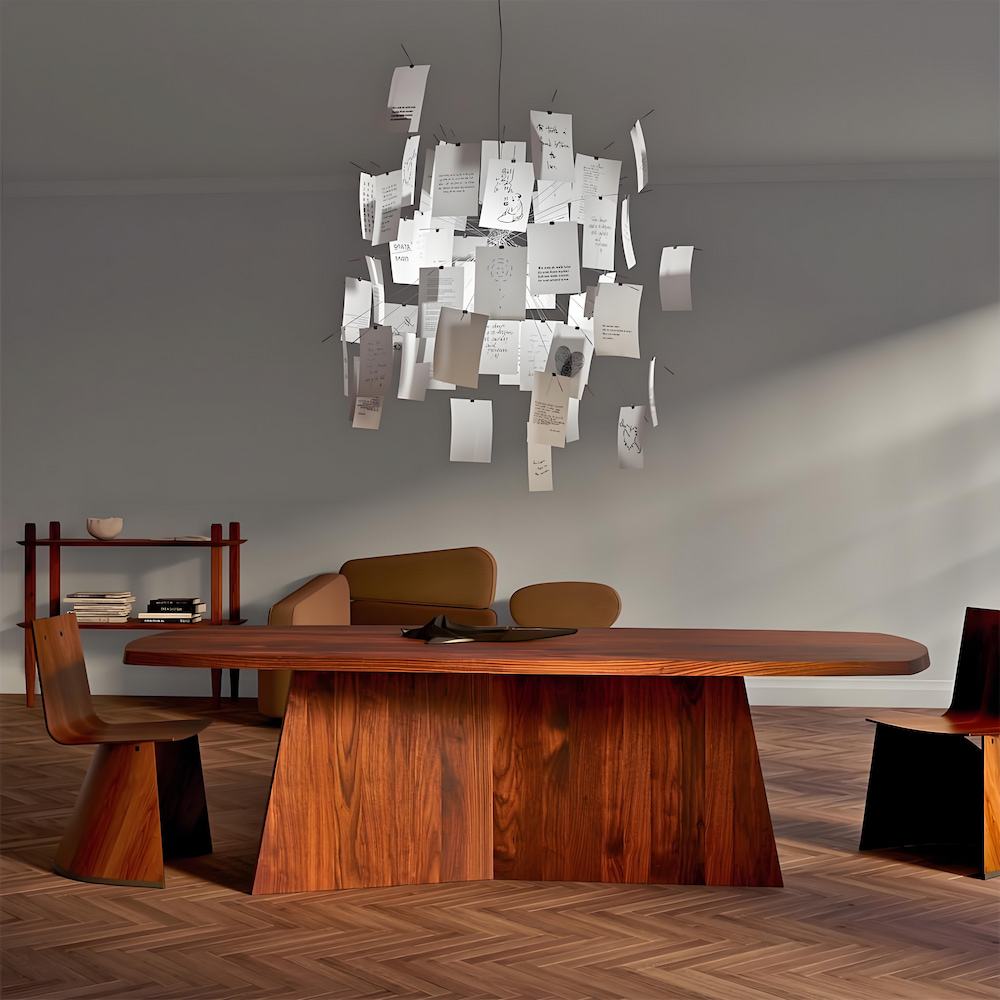 Renee pendant light side angle