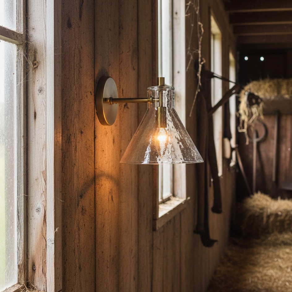 Customer interior photo with Glavira wall light
