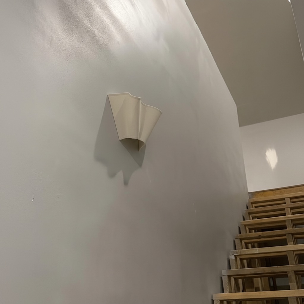 Customer photo of Oslan wall sconce near stairs
