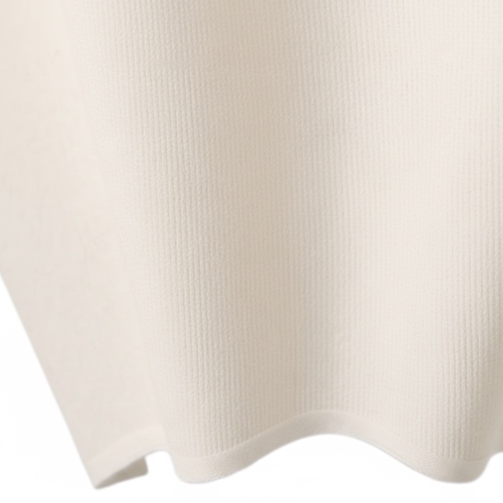 Close view of Oslan linen shade texture