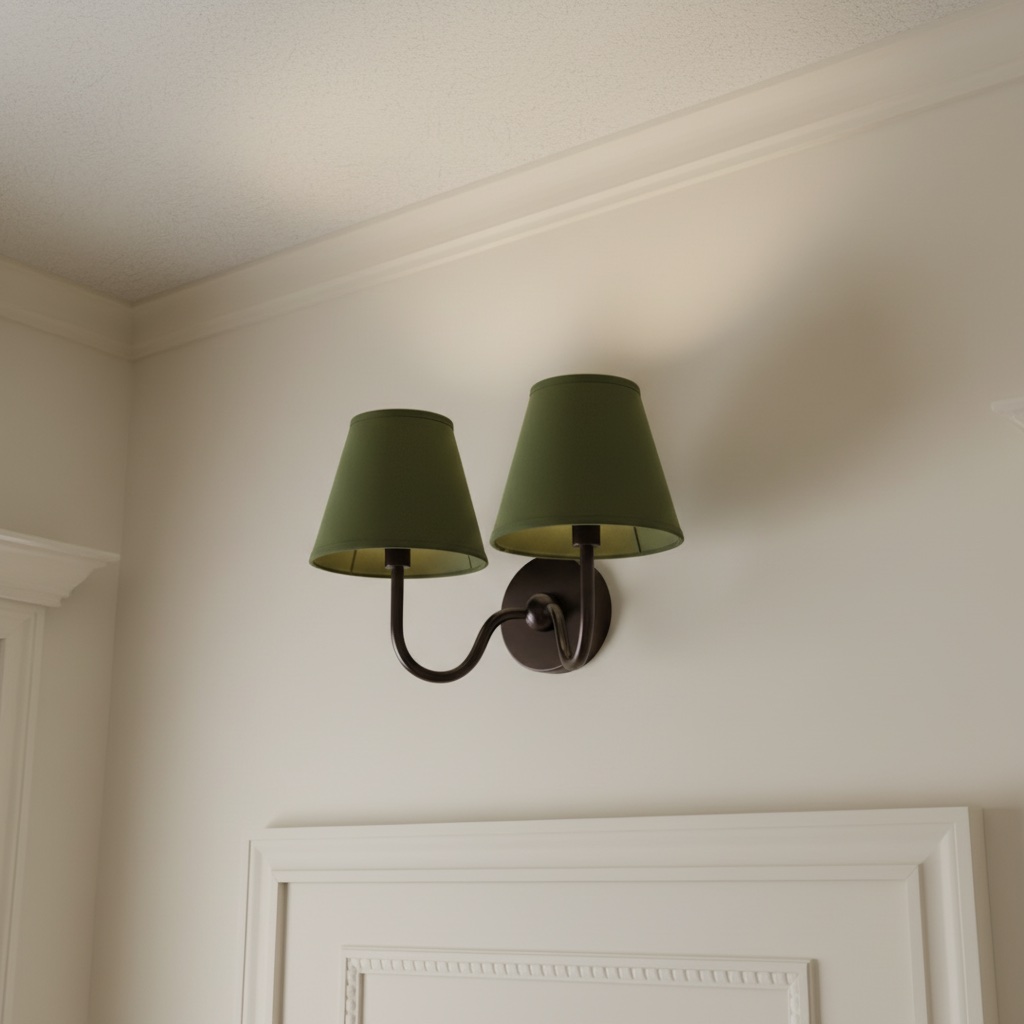Customer wall light installation