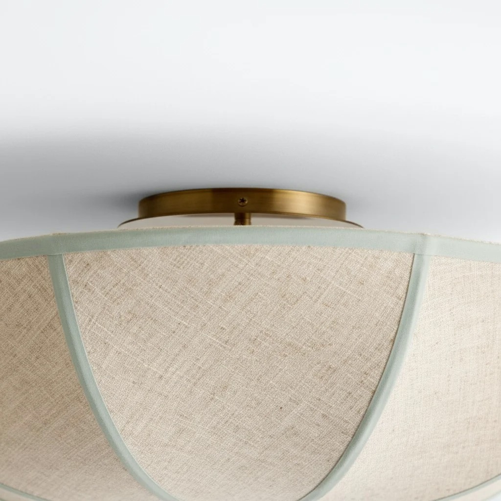 Close-up of Valoflor metal canopy and shade edge