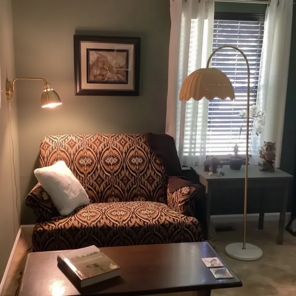 Customer photo of Olvara lamp in a seating corner