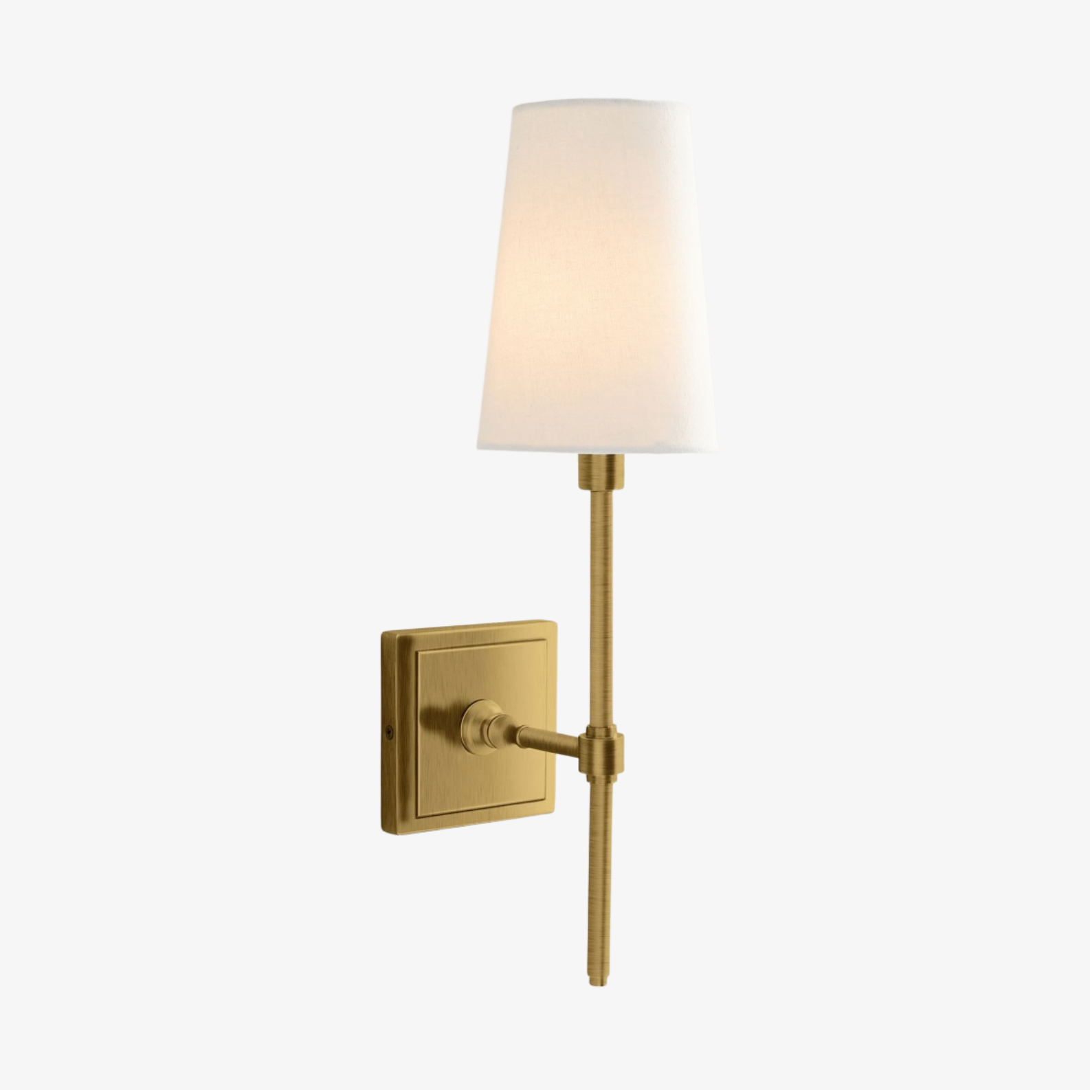 Derlina one-head wall lamp with red shade
