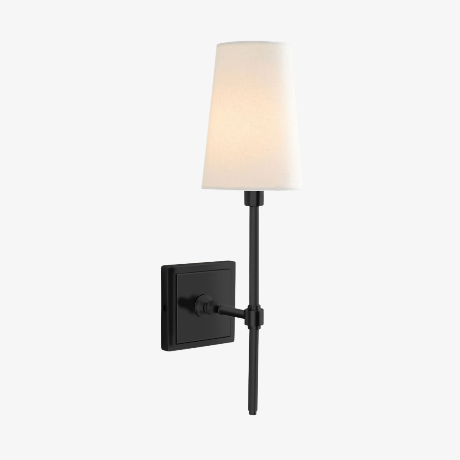 Derlina one-head wall lamp with green shade