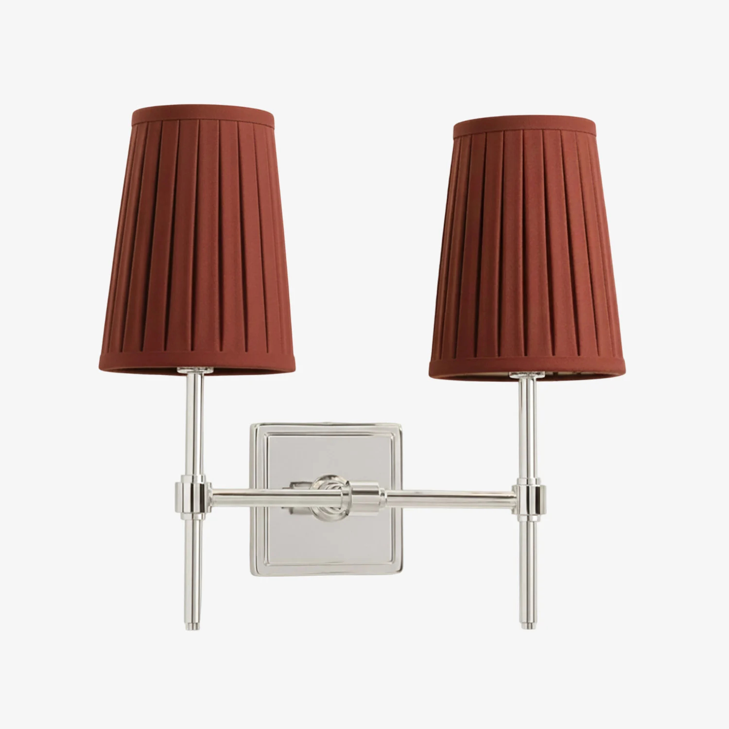Derlina two-head wall lamp finish option