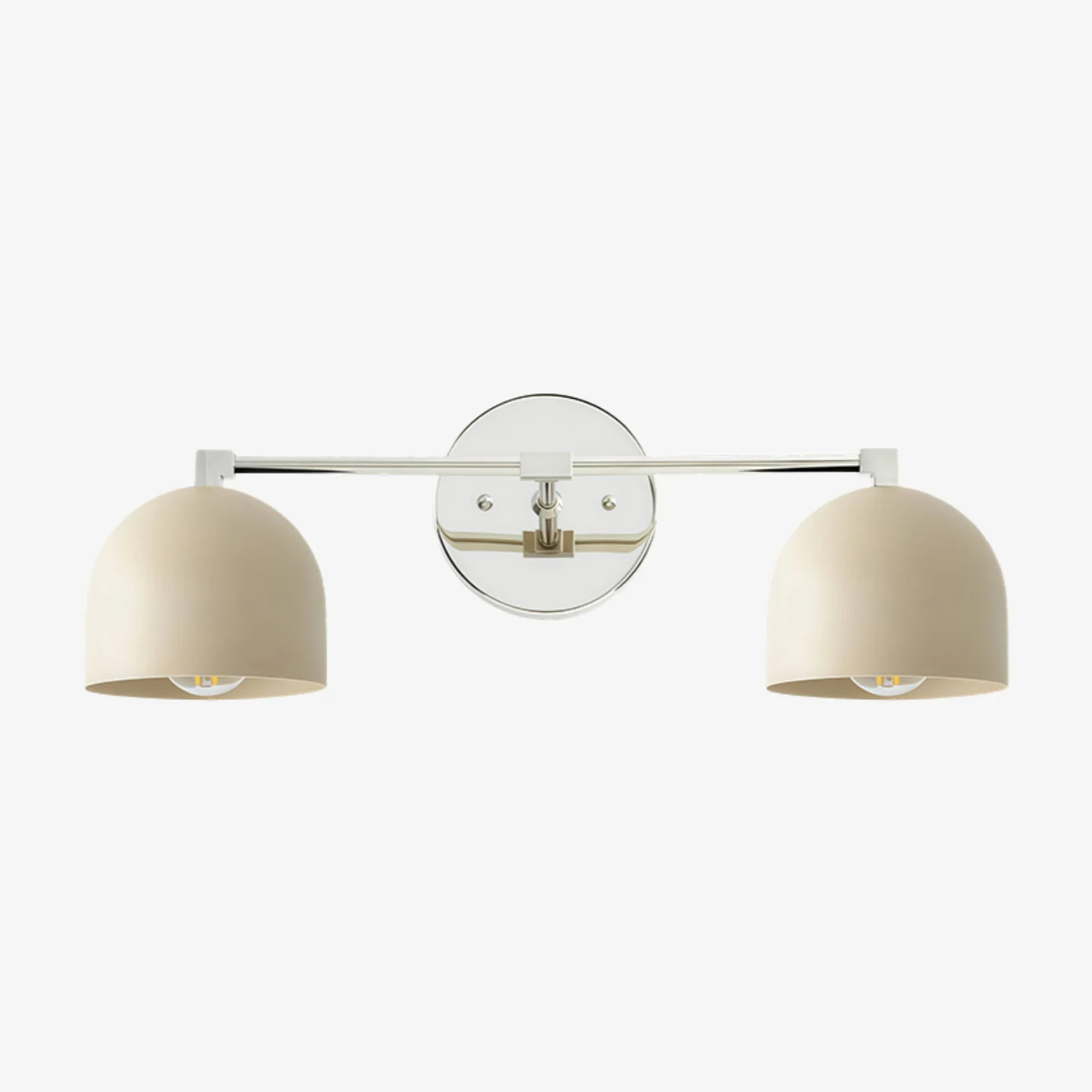 2 heads Metio vanity lamp finish option