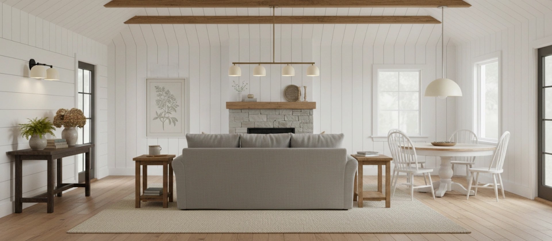 Metio dome collection living room scene