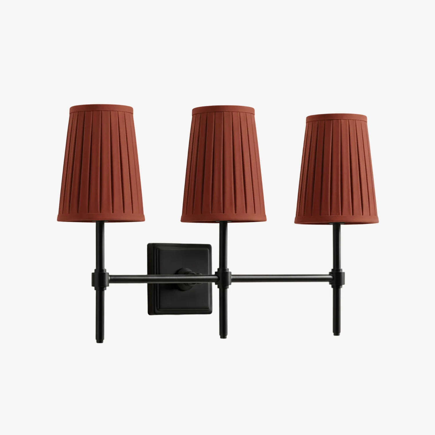 Derlina three-head wall lamp finish option