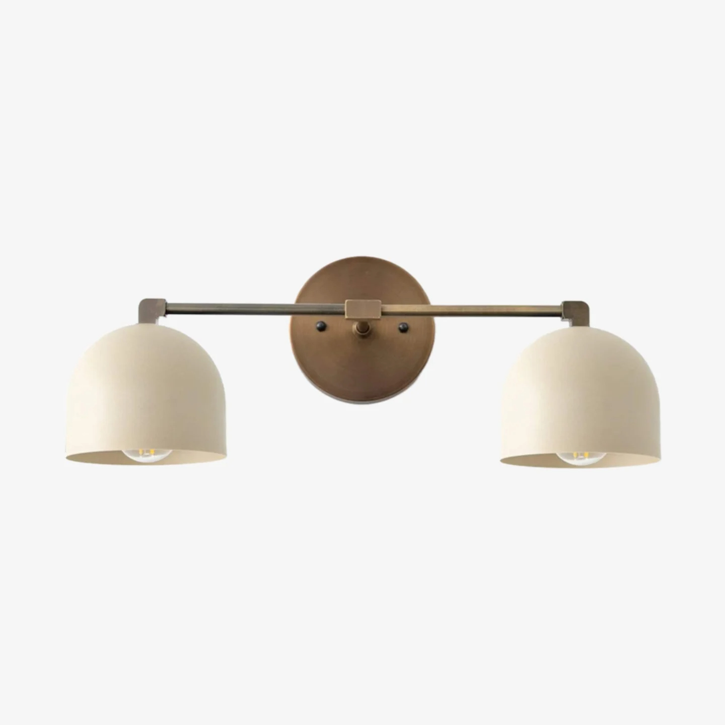 2 heads Metio vanity lamp finish option
