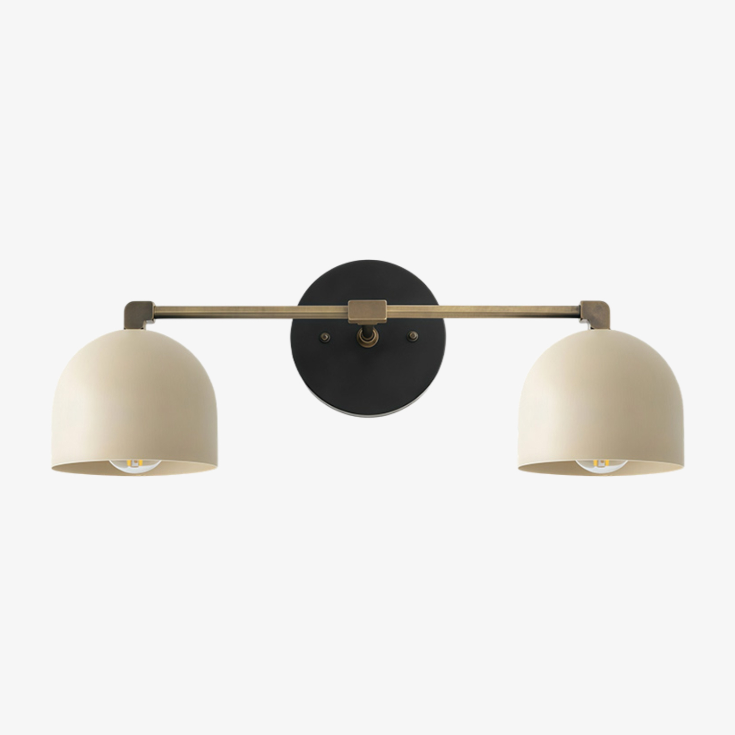2 heads Metio vanity lamp finish option