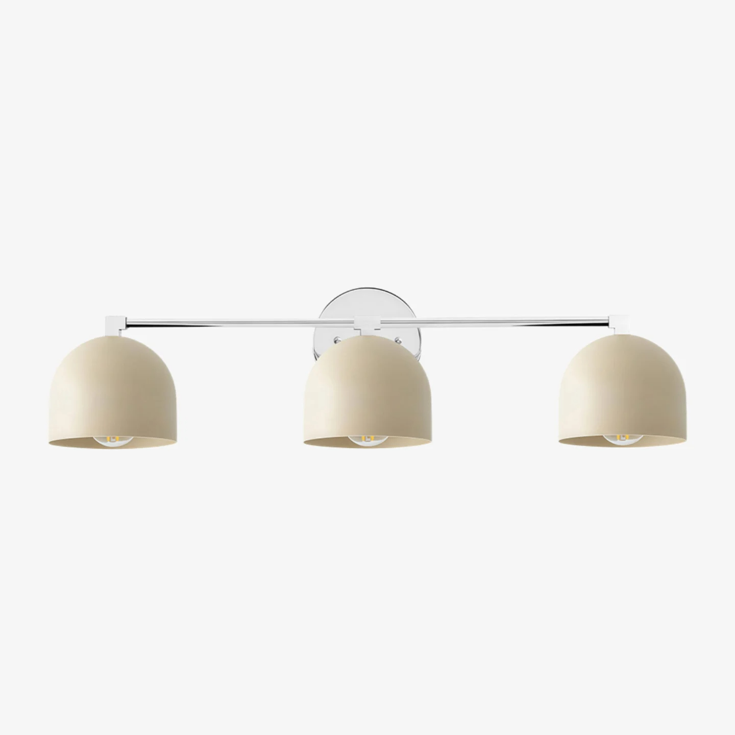 3 heads Metio vanity lamp finish option