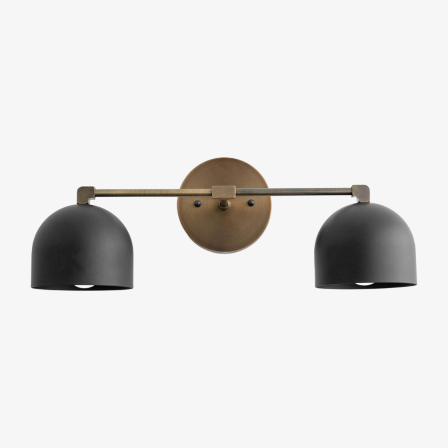 2 heads Metio vanity lamp finish option