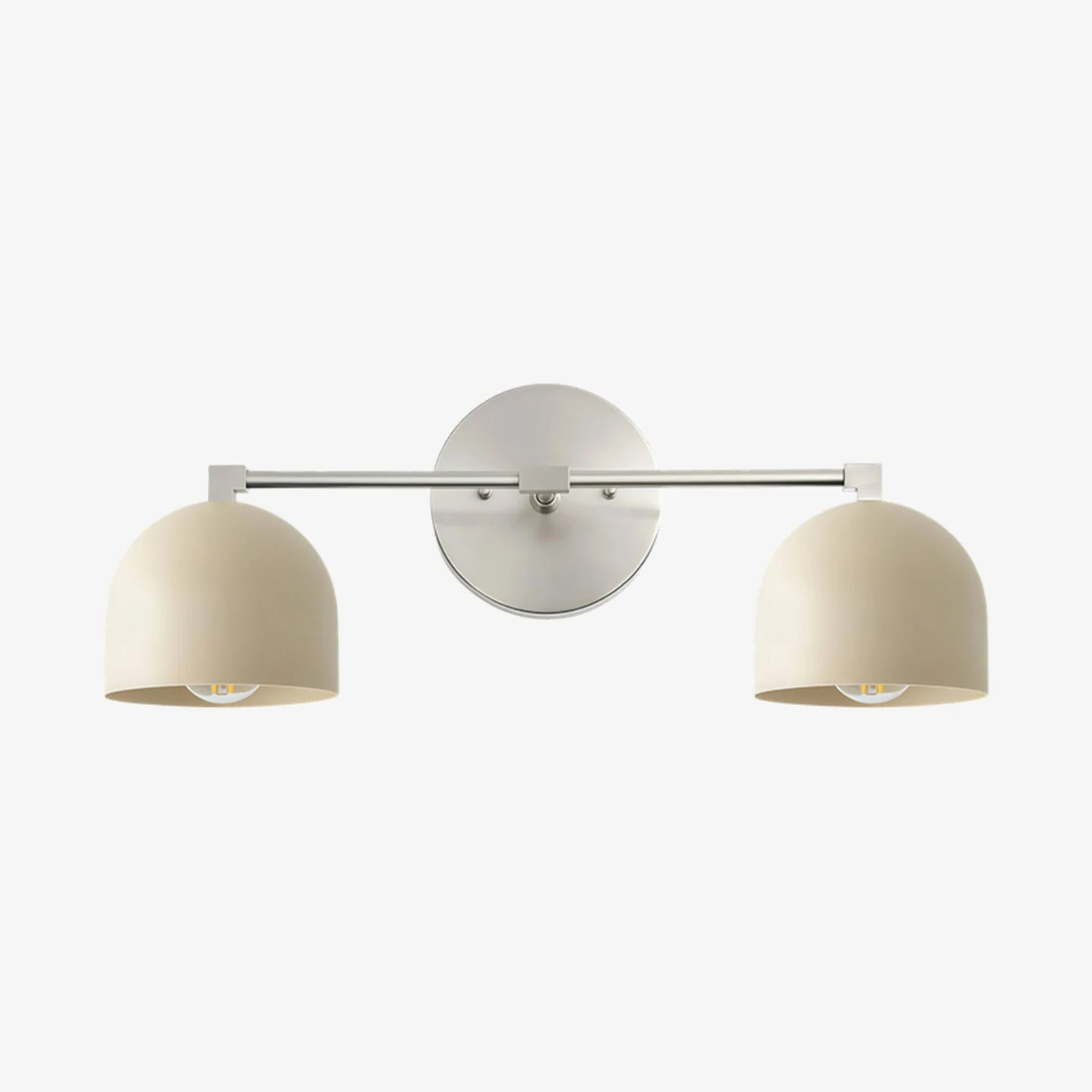 2 heads Metio vanity lamp finish option