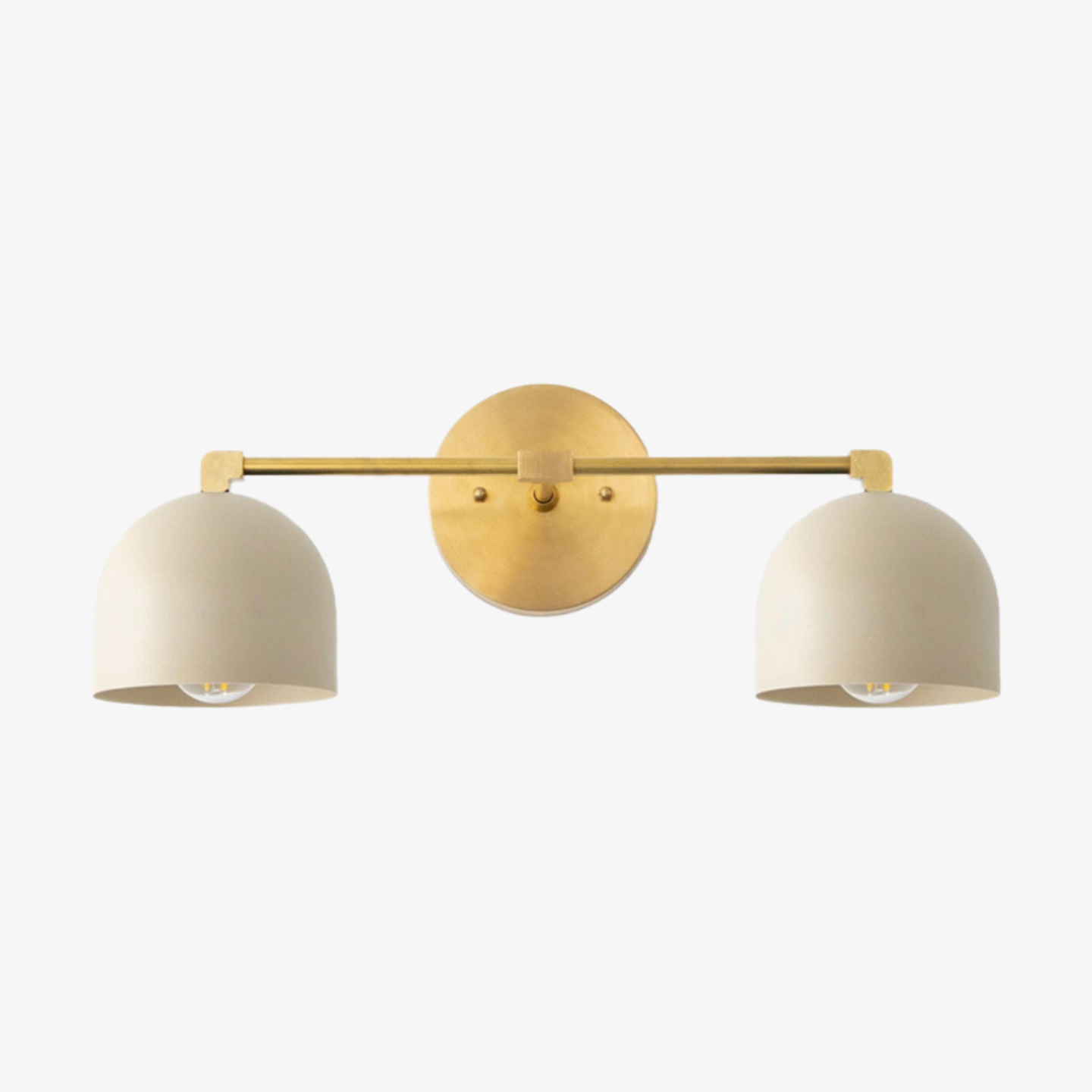 2 heads Metio vanity lamp finish option