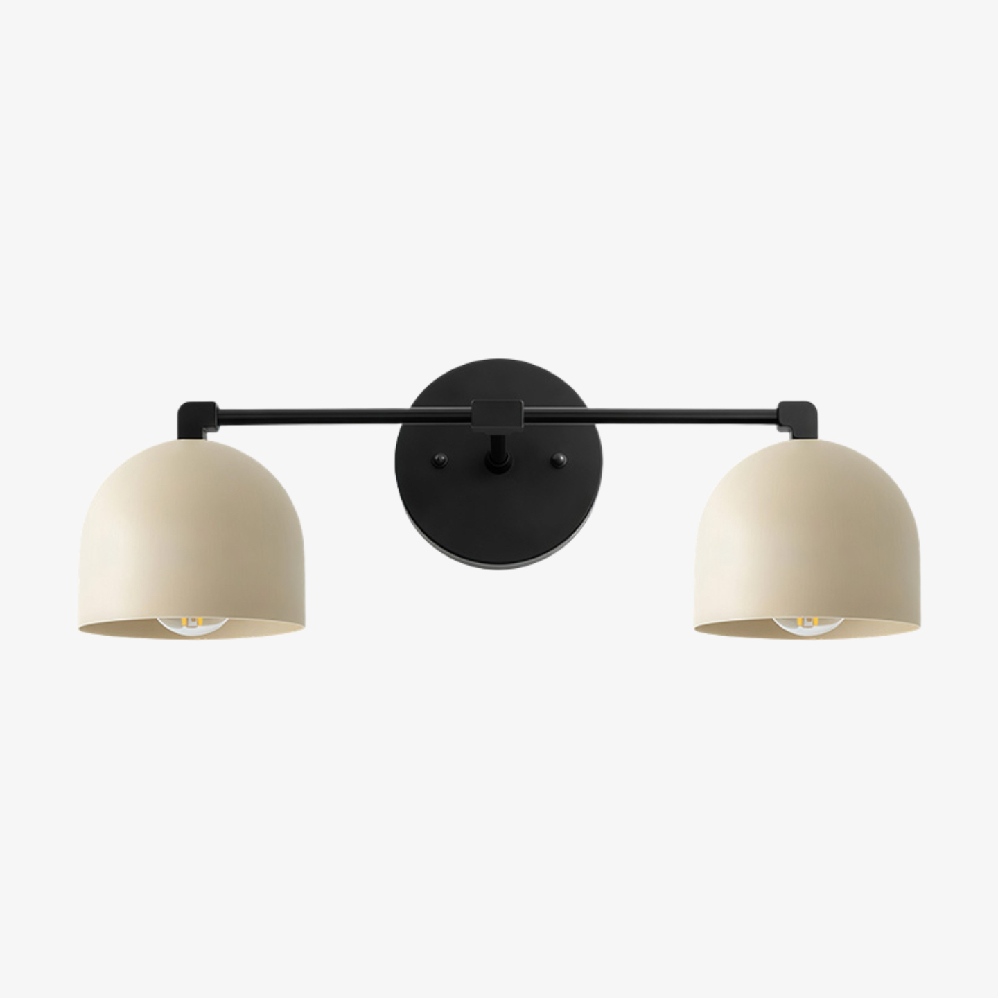 2 heads Metio vanity lamp finish option