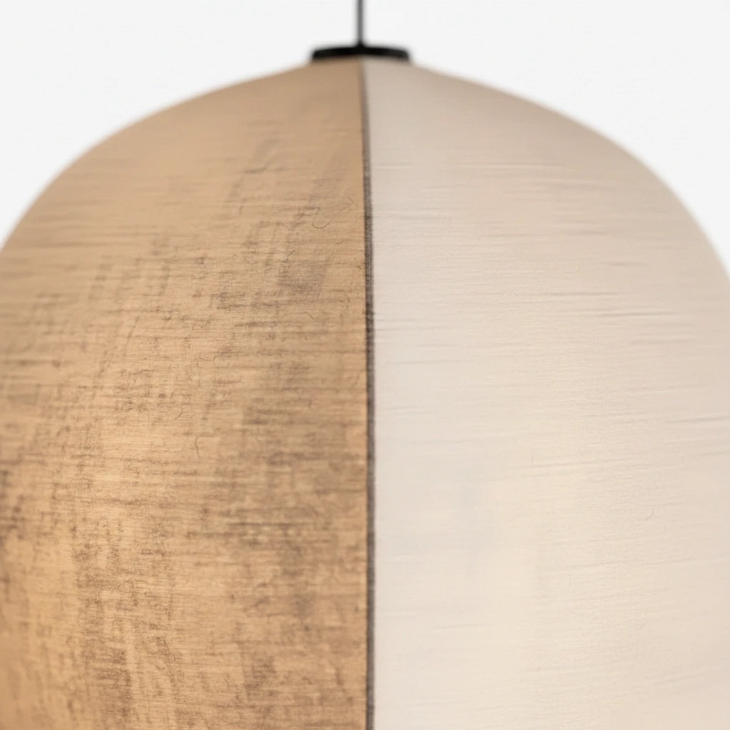 Close view of Diora anti-silk shade texture