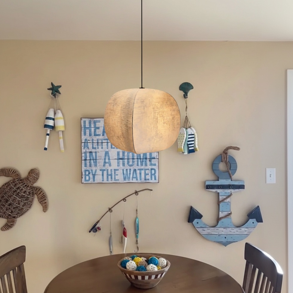 Customer review photo of Diora pendant in dining room