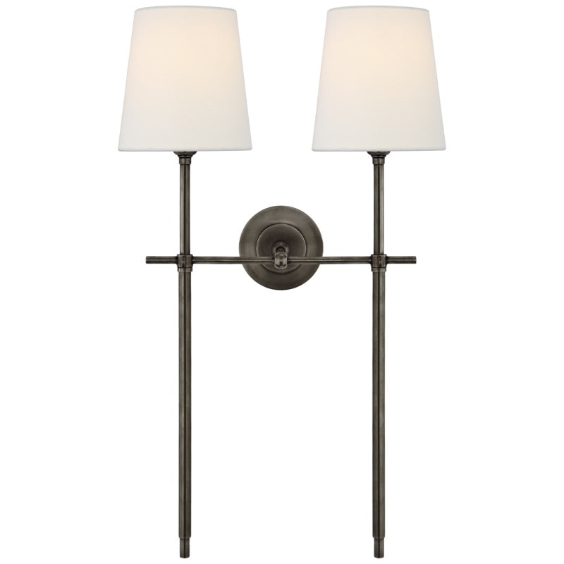 Bryant wall lamp black short single head option
