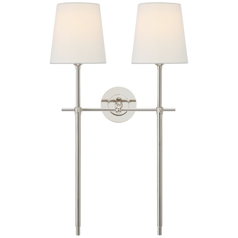 Bryant wall lamp nickel short single head option