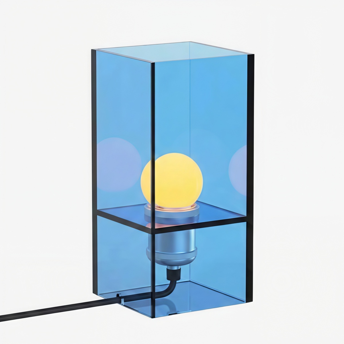 Amber Sunset Ocean Horizon lamp style variation