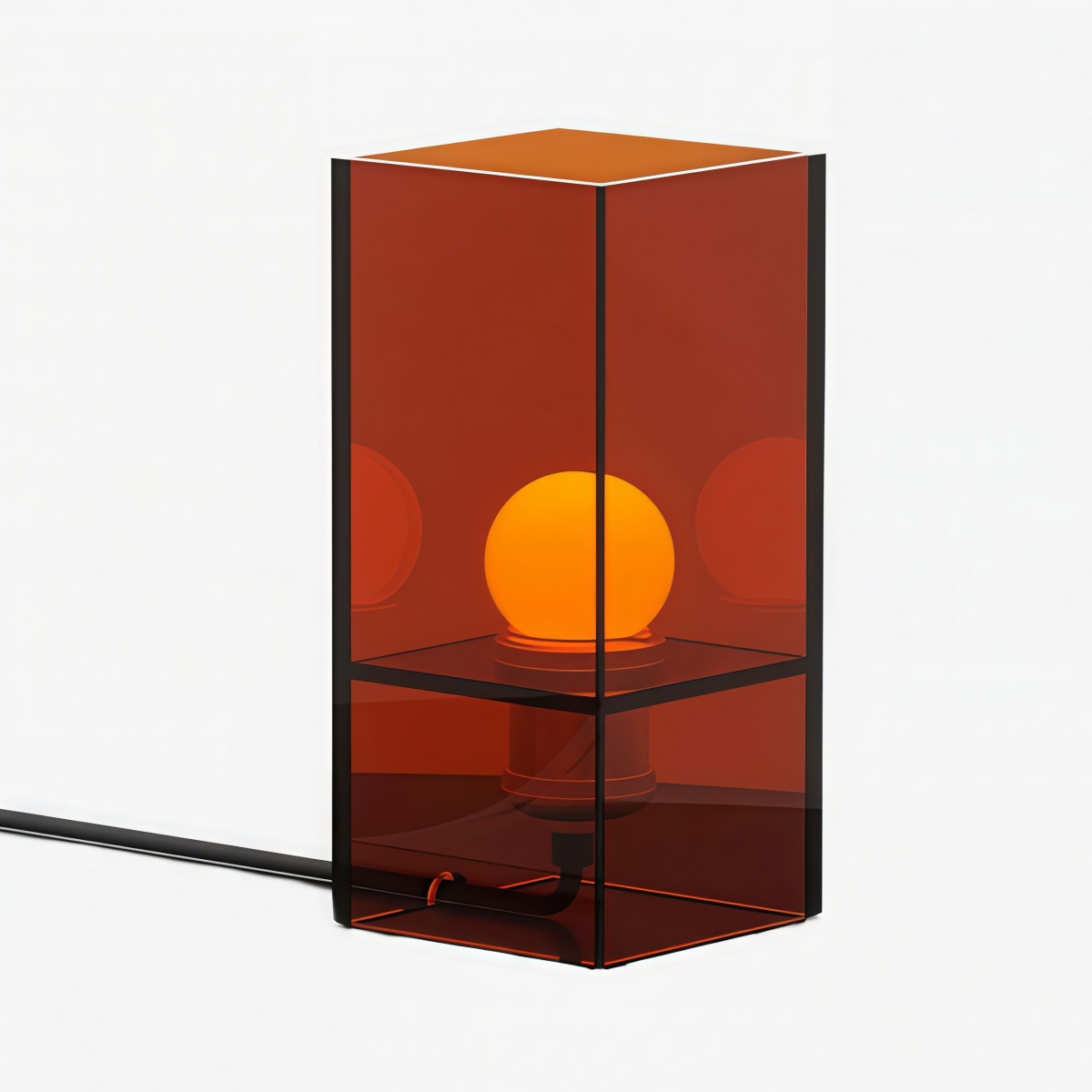 Transparent Sunset Ocean Horizon lamp style variation