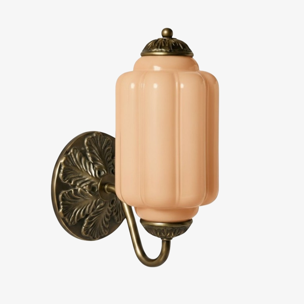 Eloise wall light option in clear glass
