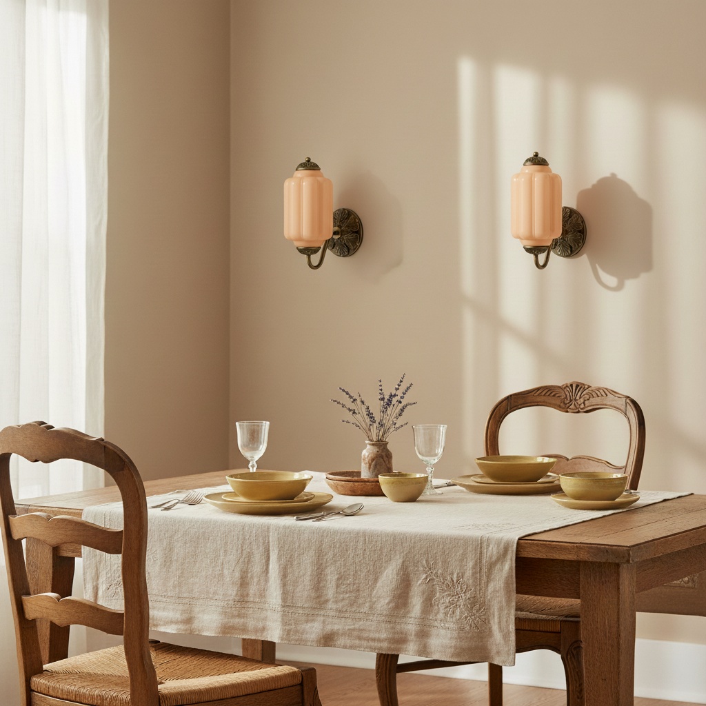 Eloise wall sconces in a dining room setting